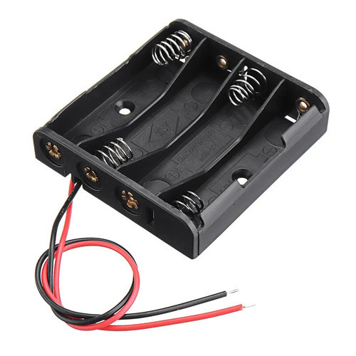 Бокс для батареек 4×AAA с проводами для Arduino и DIY Киев - изображение 2