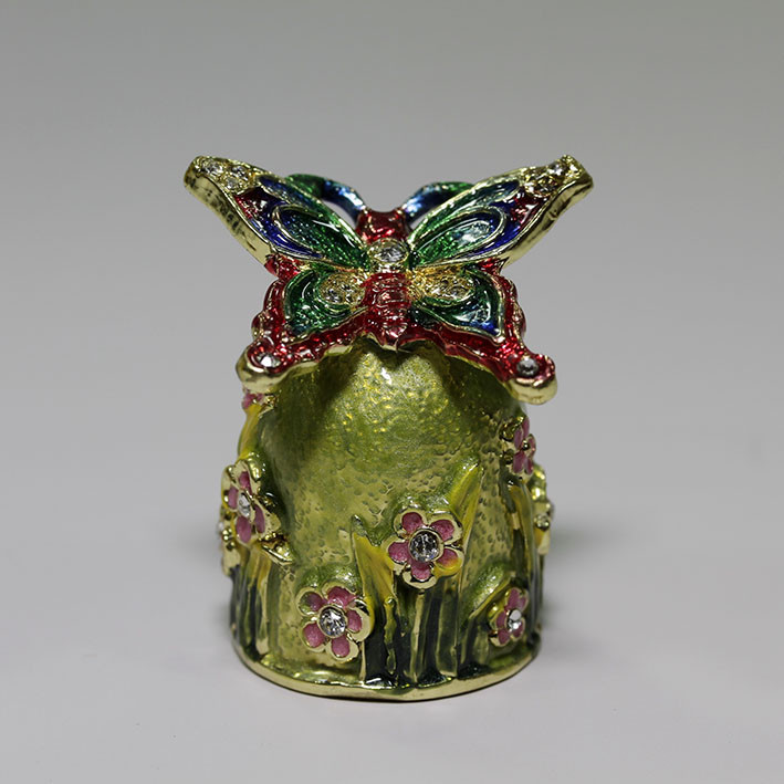 Наперсток коллекционный под Фаберже Бабочка Киев - изображение 1