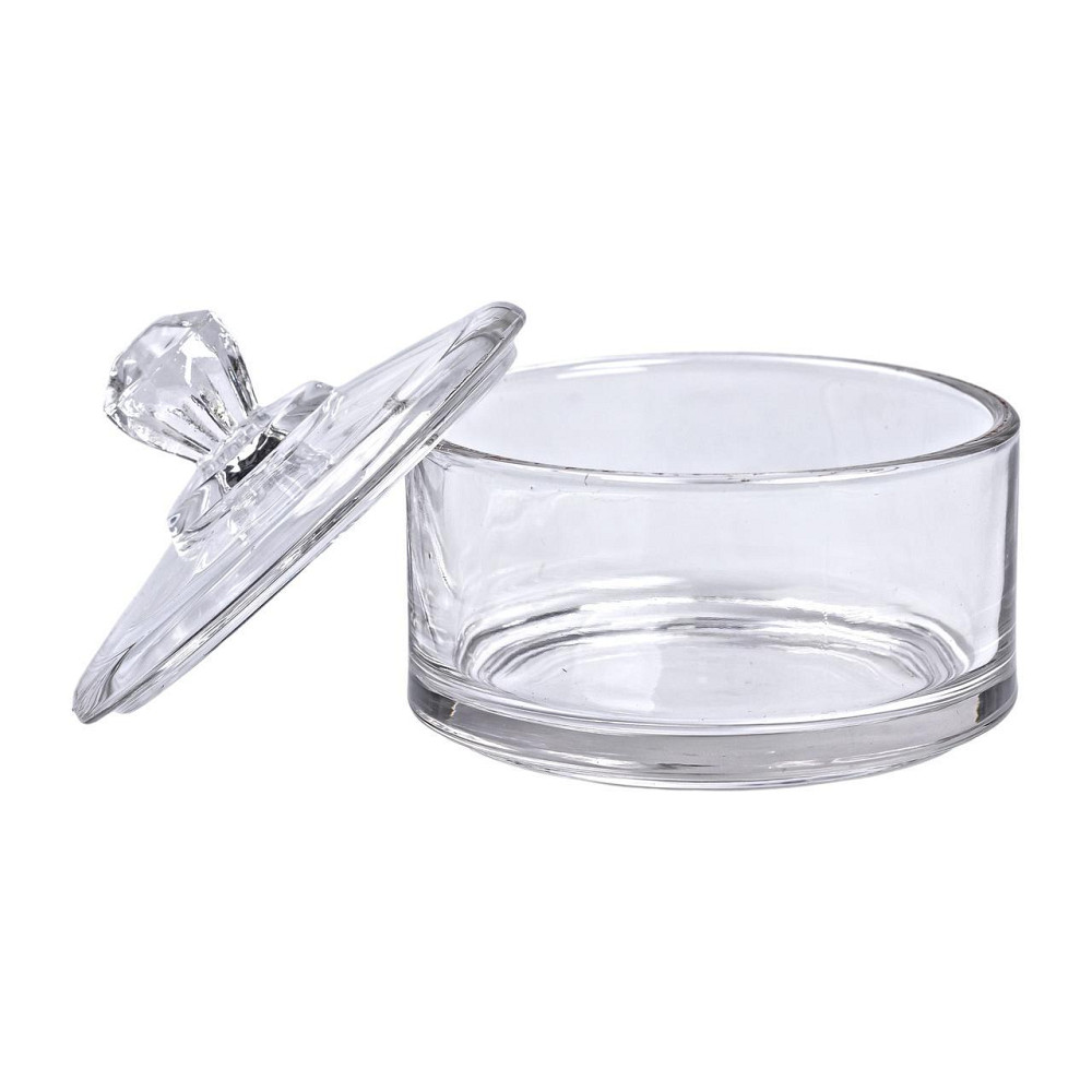 Цукерниця з кришкою Ø 10 см скляна HP-YH-24 Київ - фото 3