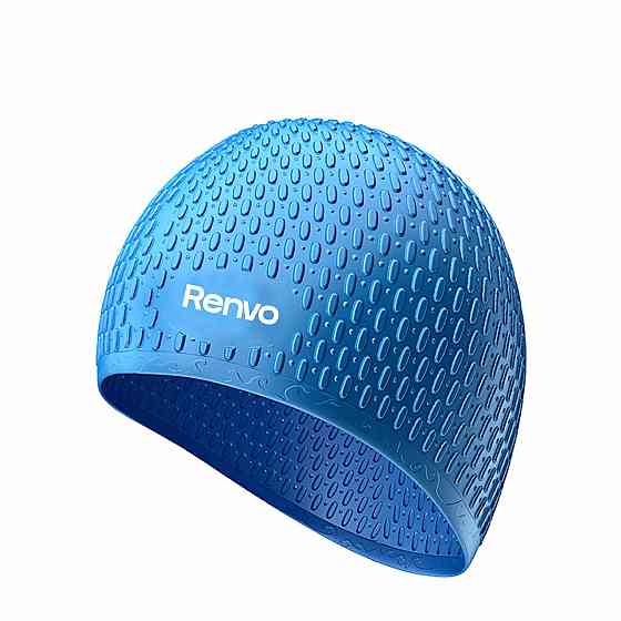 Доросла Шапочка для плавання Renvo Garda Синій Уні OSFM (2SC1201-04) Київ