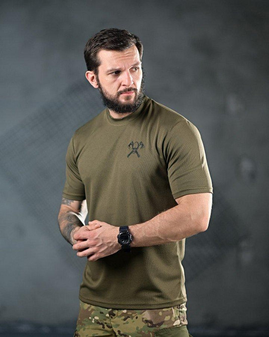 Тактична потовідвідна Футболка Sparta oliva ПП4691 Одеса - фото 3