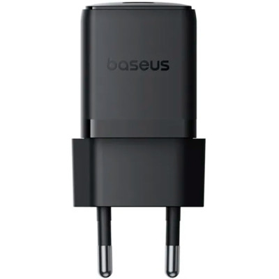 Зарядний пристрій Baseus Palm Fast Charger 1C 20W + Cable 1.0m Type-C 60W black (P10111602113-01) Вінниця - фото 9