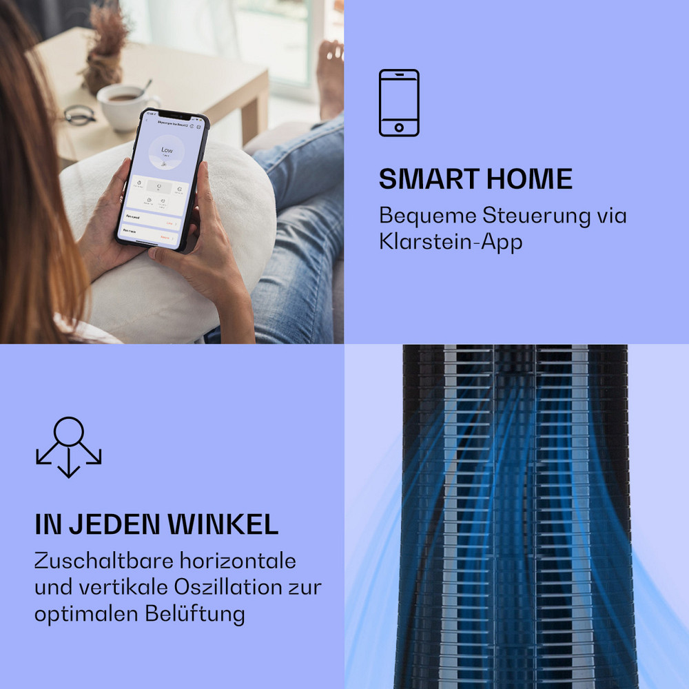 Skyscraper Ice Smart 4-в-1 Воздушный охладитель и вентилятор WiFi 210 м³/ч Пульт дистанционного управления Ровно - изображение 3