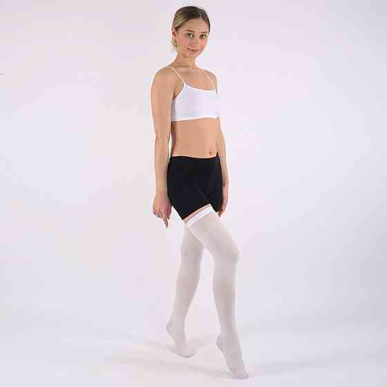 Антиэмболические чулки до бедра с вырезом FX1732 для перелетов, беременности и послеоперационные Размер M Каменец-Подольский