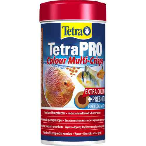 Корм Tetra Pro Colour Multi-Crisps для аквариумных рыб для яркой окраски чипсы 55 г/250мл Киев