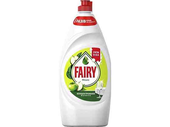 Засіб для миття посуду 900мл Зелене яблуко ТМ FAIRY Київ