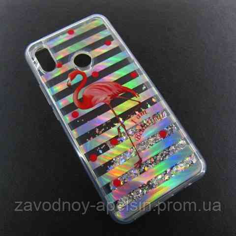 Huawei P Smart plus (INE-LX1) чехол аквариум фламинго Одесса