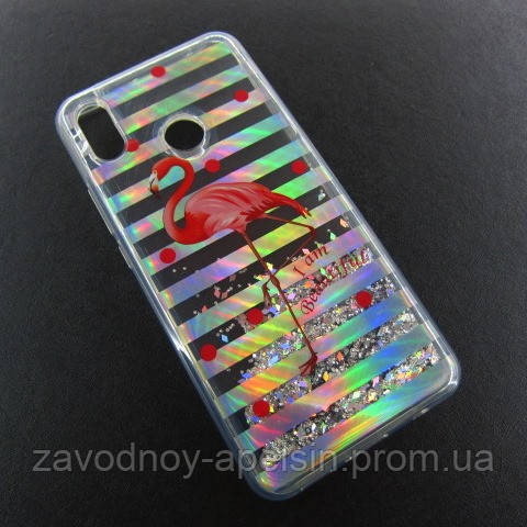 Huawei P Smart plus (INE-LX1) чехол аквариум фламинго Одесса - изображение 1