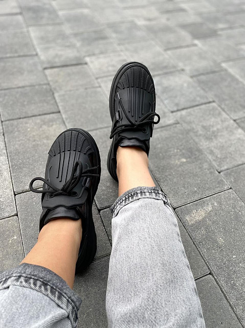 Olli Кросівки жіночі OLLI T-67-Люси чорні (весна-осінь, шкіра натуральна) (4781) лише 36р. Коломия - фото 3