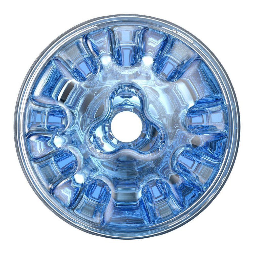 Мастурбатор Fleshlight Quickshot Turbo Blue Ice, компактный, сквозной, подойдет для пар и минета Sex Aura Киев - изображение 3