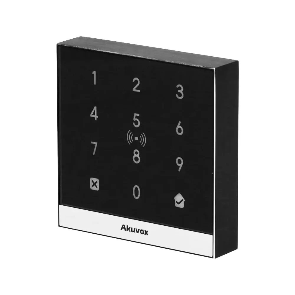 Термінал контролю доступу Akuvox A02 з клавіатурою та зчитувачем EM-Marine / Mifare / NFC (61-00103) Киев - изображение 4
