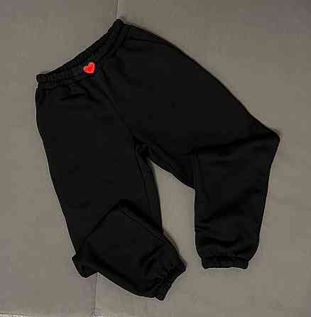 Жіночі базові теплі штани джогери трехнить на флісі Одеса