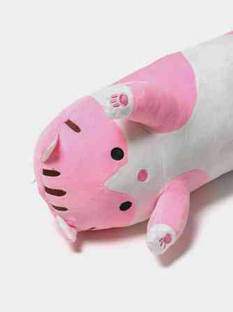 Іграшка обіймашка Кіт Батон, м'яка іграшка антистрес, подушка обіймашка, 70 см, Рожевий Киев