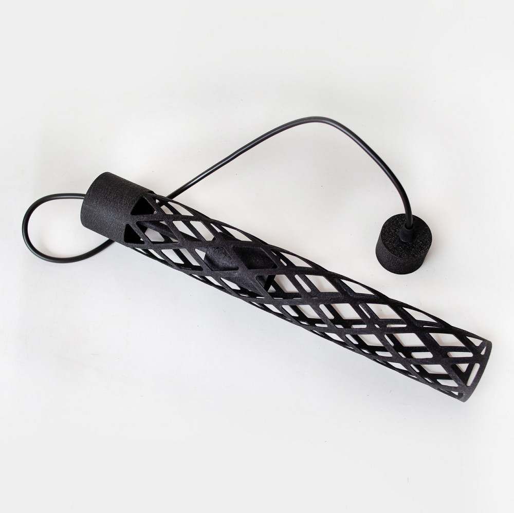 Світильник лофт підвісний Е27 чорний муар Flow MR 6041 BK Київ - фото 2