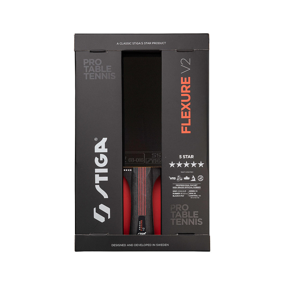 Ракетка для настільного тенісу Stiga Flexure 5 Star ver.2 FL (1215-1205-35) Київ - фото 6