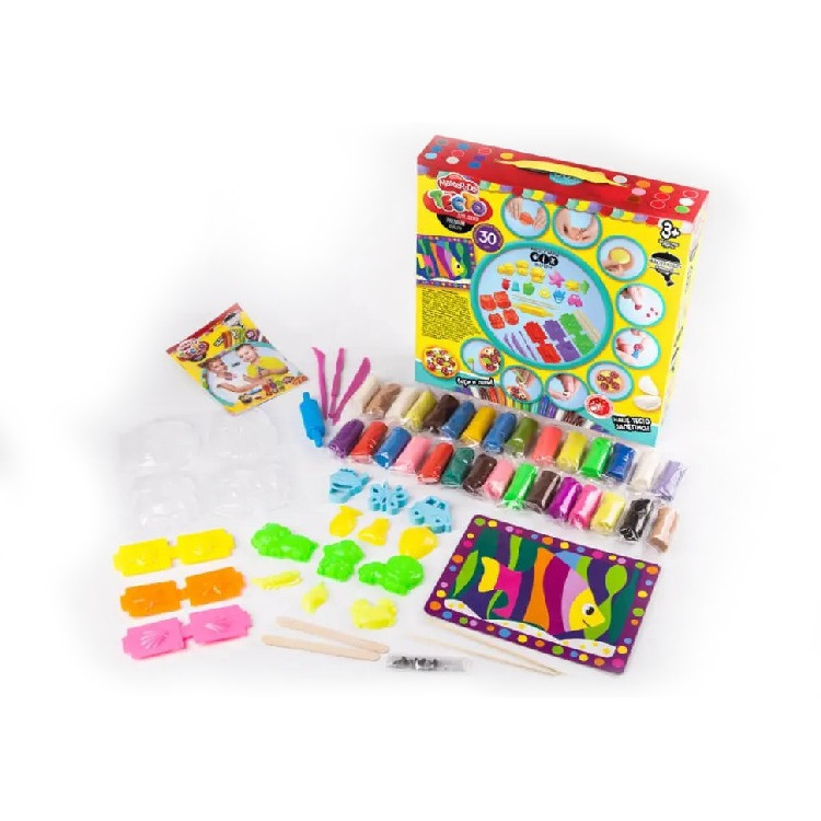 Набір тесту для ліплення Danko Toys 30 кольорів (TMD-03-06) Чернигов - изображение 2