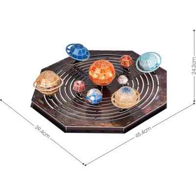Пазл Cubic Fun Трехмерная головоломка-конструктор Stem Солнечная система (DS1087h) Винница