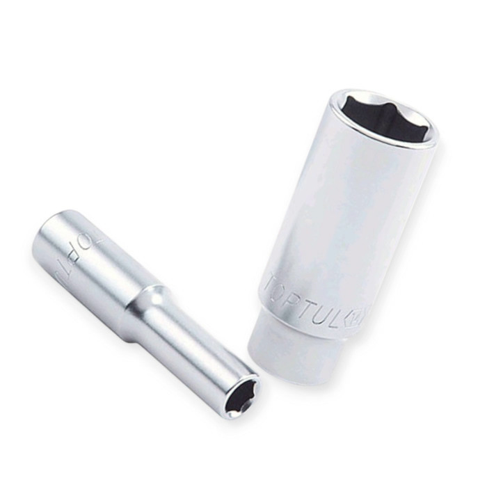 Головка торцевая шестигранная удлиненная 1/2 21мм CrV Мукачево - изображение 1