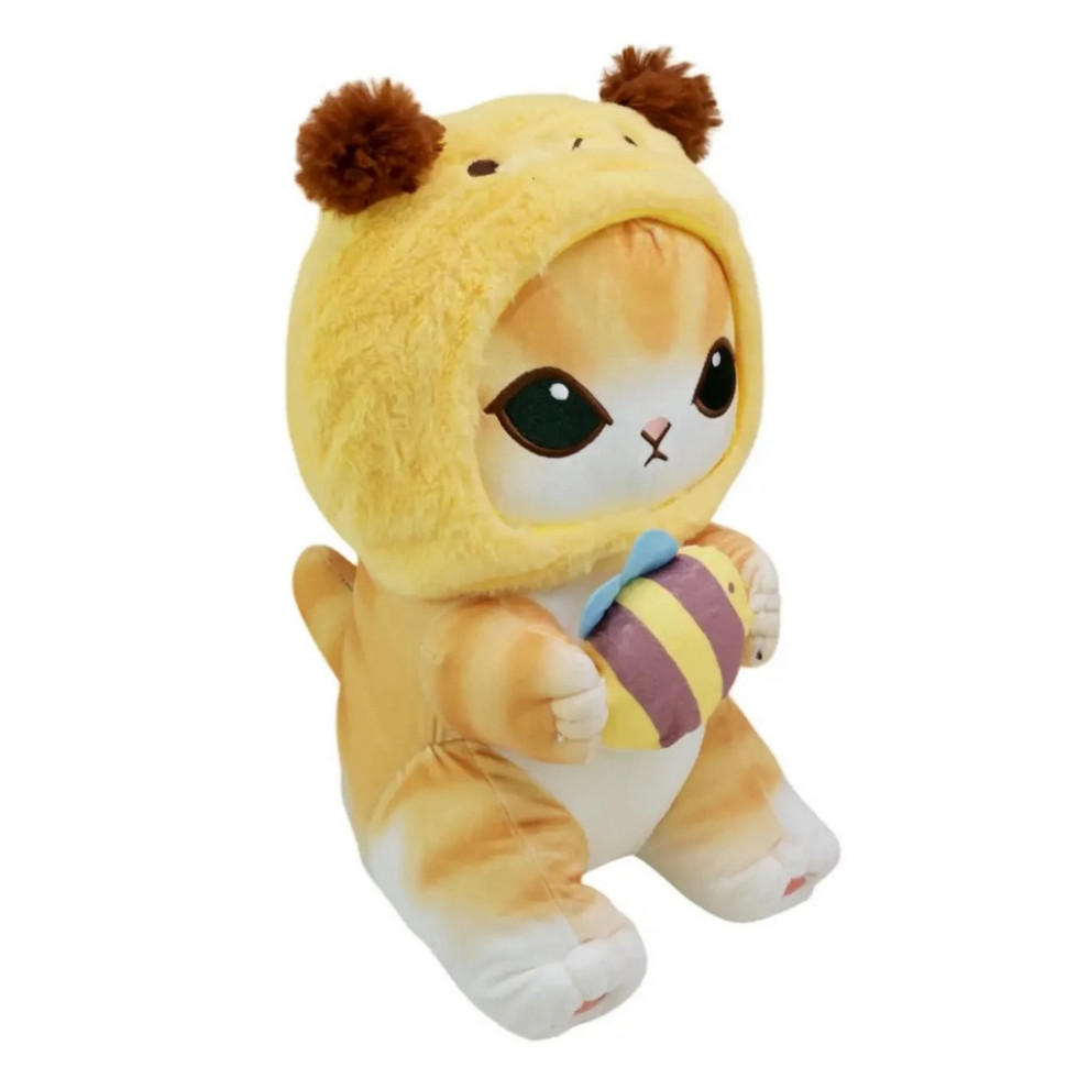 Дитяча м'яка іграшка "Mofusand Сat" E1002(Yellow) розмір 45см Вінниця - фото 1