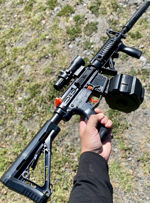 Топовий Автомат Гель Бластер M416 2 ОБОЙМИ Орбізи Орбизы/ 85см. Харьков - изображение 4