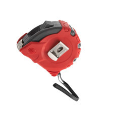 Рулетка 8м x 25мм магнит, обрезиненная, стопор полотна 3 положен. 