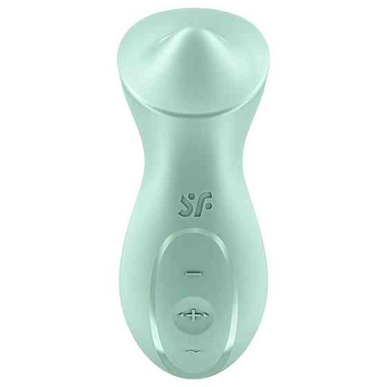Вібратор для клітора з перлинною стимуляцією Satisfyer Exciterrr Mint, 2 незалежні мотори Sex Aura Київ