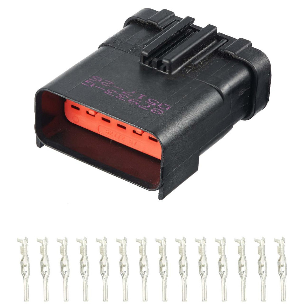 Роз'єм конектор 14-кон., 54201415, APTIV (Delphi) Америка універс., Моторний відсік, Ford Київ - фото 1