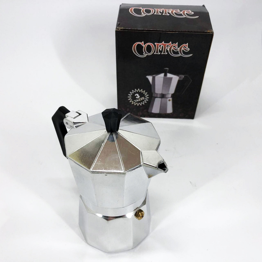 Кавоварка Кавоварка гейзерна ручна UNIQUE гейзерна для електричної плити QX-47 Львів - фото 11