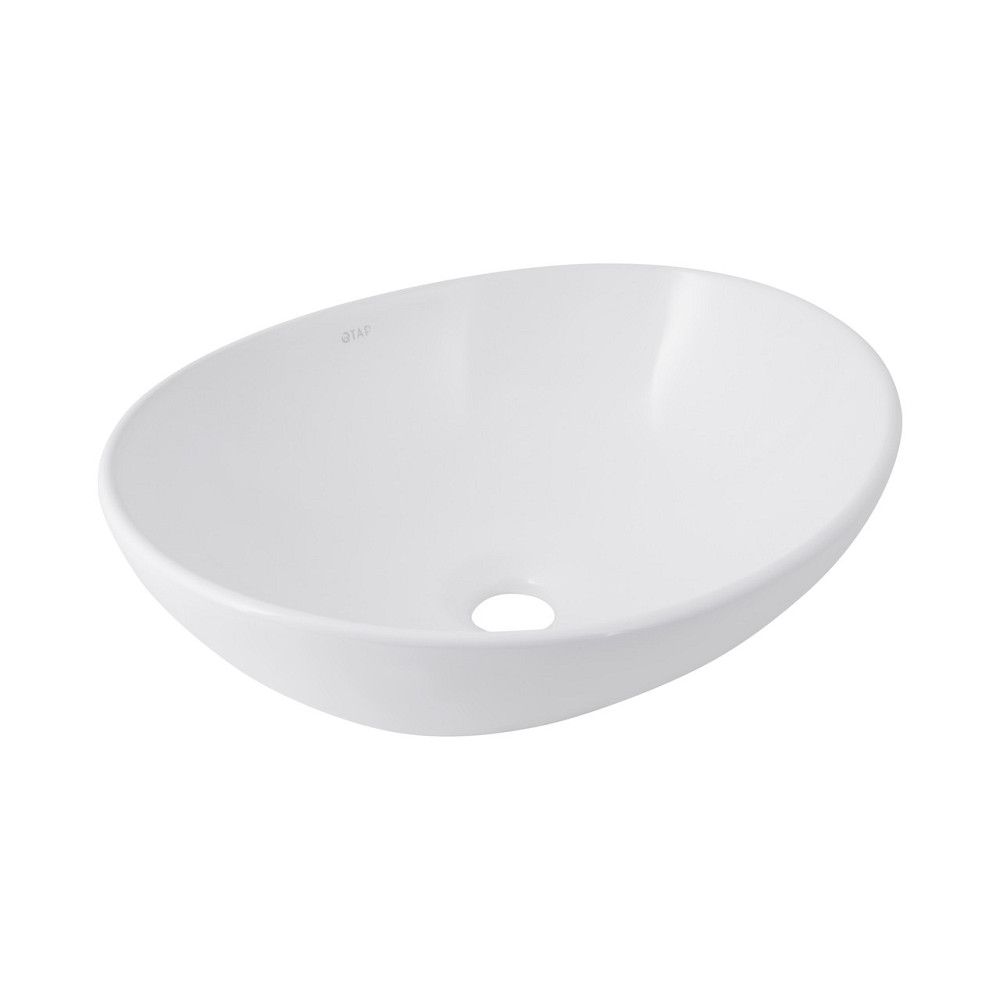 Раковина-чаша Qtap Dove 415x340x140 White QT06116062AW Киев - изображение 6