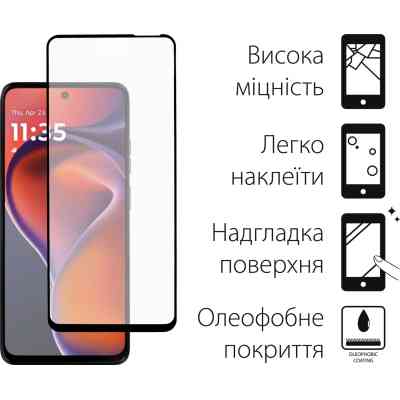 Стекло защитное Dengos 2psc Kit Motorola G15/G15 Power (DG-TG2P-75) Винница