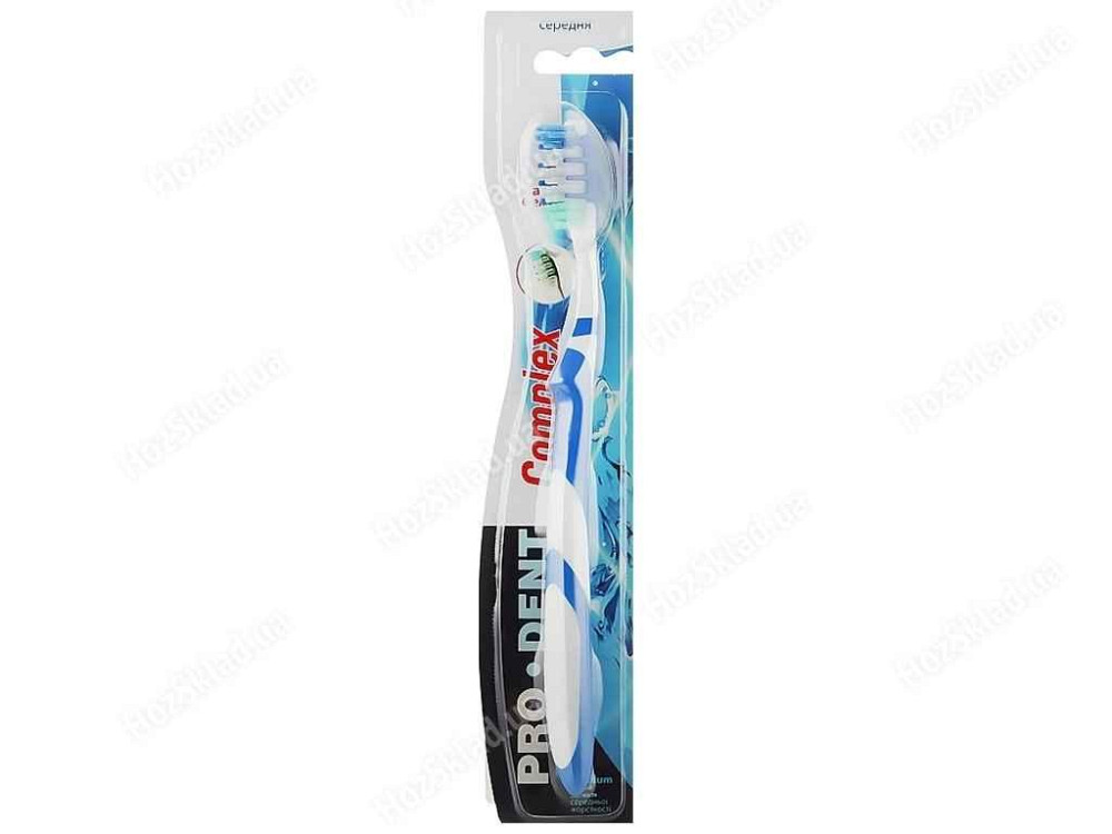 Зубная щетка 1шт Ideal Whait средняя жесткость ТМ PRO DENT Киев - изображение 1