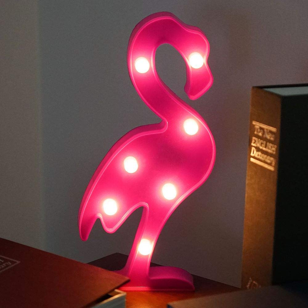 Світильник 3D Фламінго (світло-рожевий) Вінниця - фото 2