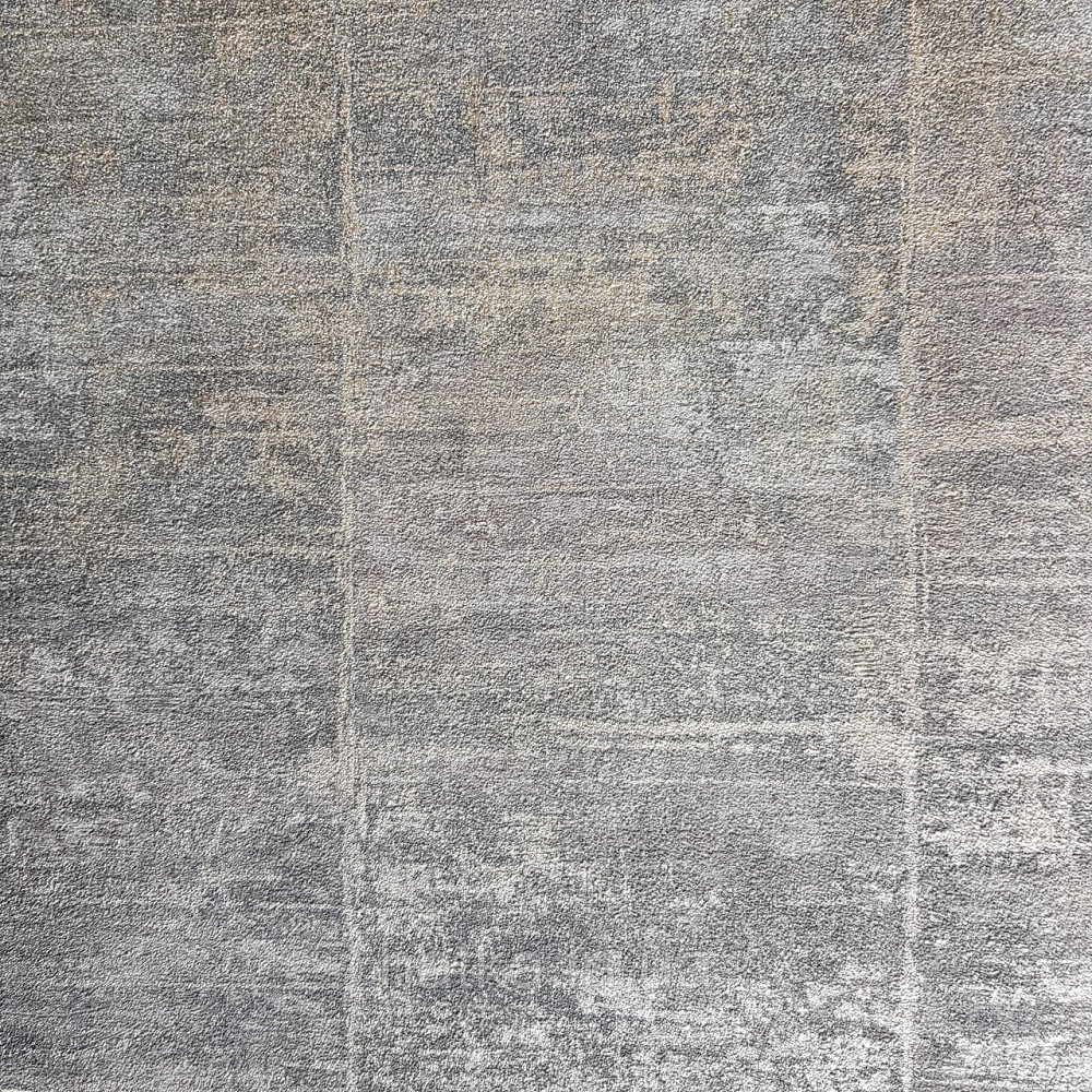 Шпалери вінілові на флізелін Rasch Linares 0.53х10 смуги ефект потертості сині сірі сріблясті 617634 Київ - фото 2