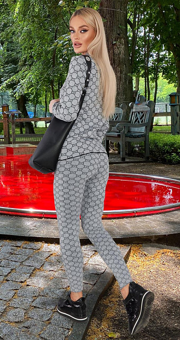 Теплий в'язаний костюм (48-52) Київ - фото 4