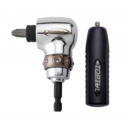 Адаптер угловой для бит 90° TOPTUL под шуруповерт FTGC0808 Одесса - изображение 1