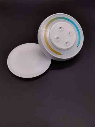 Miboxer Пульт керування 1 зонний білий CCT круглий настінний Мілайт з магнітним тримачем RF 2.4 Київ