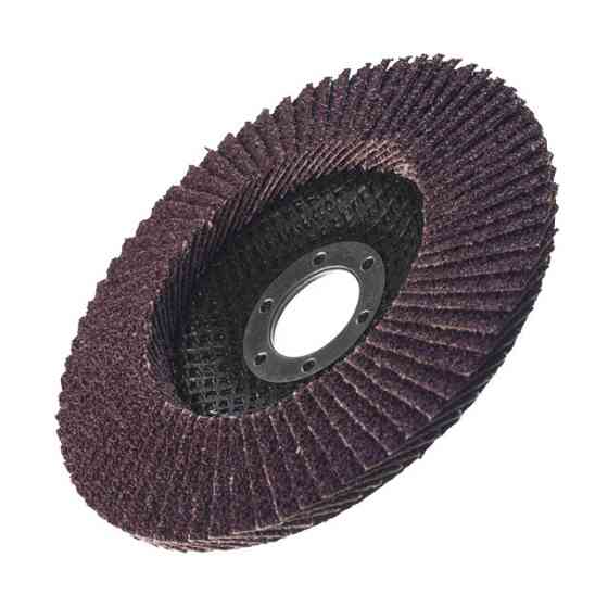 Диск шліфувальний пелюстковий, 125×22 мм, зерно K36, 13300 об/хв INTERTOOL BT-0203 Київ