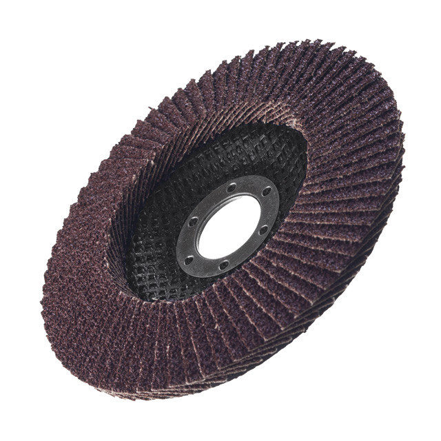 Диск шлифовальный лепестковый, 125×22 мм, зерно K36, 13300 об/мин INTERTOOL BT-0203 Киев - изображение 4