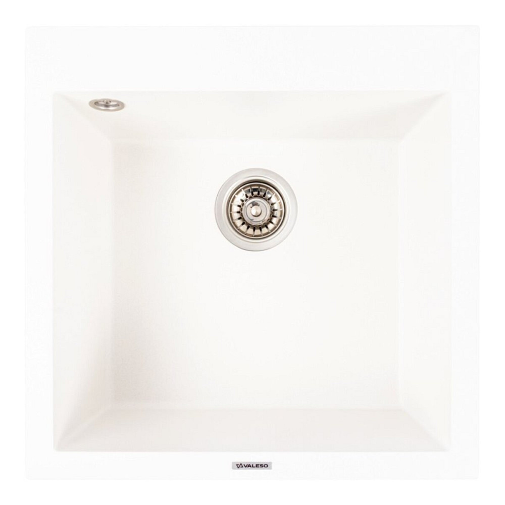 VALESO Гранітна мийка VALESO GALAX 5050 матова Білосніжна Київ - фото 1