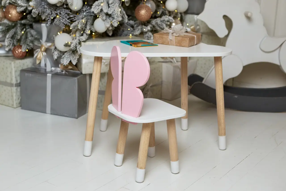 Дитячий столик Хмара та стільчик Метелик рожевий Вінниця - фото 3