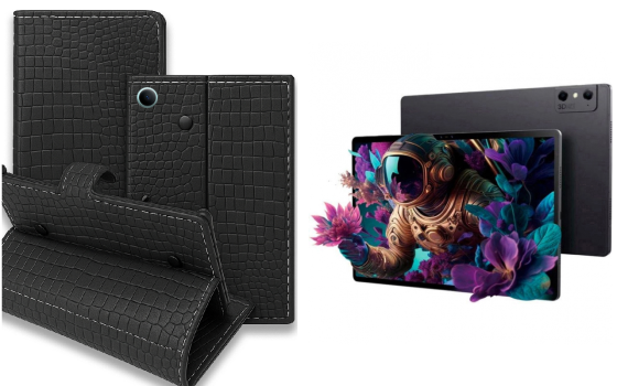Книга-трансформер для планшета Zte Nubia Pad 3D, цвет Black Krokodil Black Киев