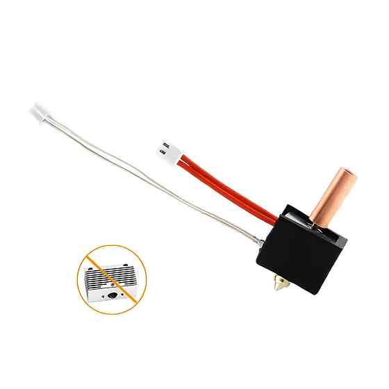 Хотенд Creativity для 3d принтера Elegoo Neptune 4/4 pro с биметаллическим горлом Киев