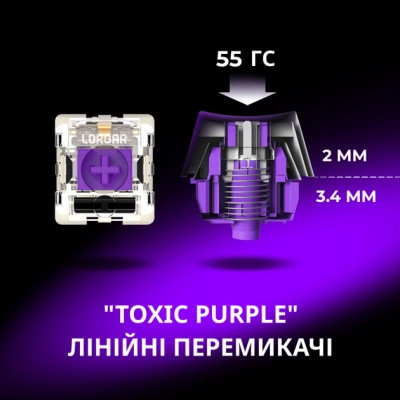 Клавіатура Lorgar KBP70TKLW Wireless TKL Mechanical Pro UA Beige (LRG-KBP70TKLW-RT-US) Вінниця - фото 4