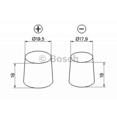 Акумулятор автомобільний Bosch 60А (0 092 S40 250) Вінниця