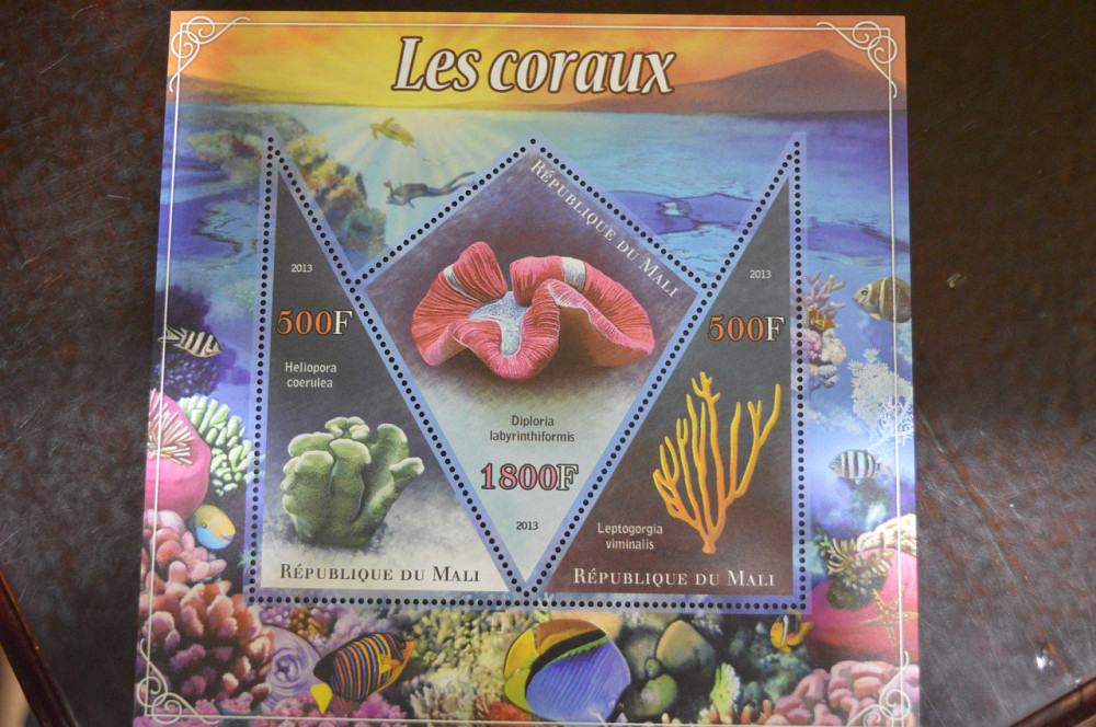 Малі. Марки. Фауна. Блок. 2013 рік (В-3) Полтава - фото 1