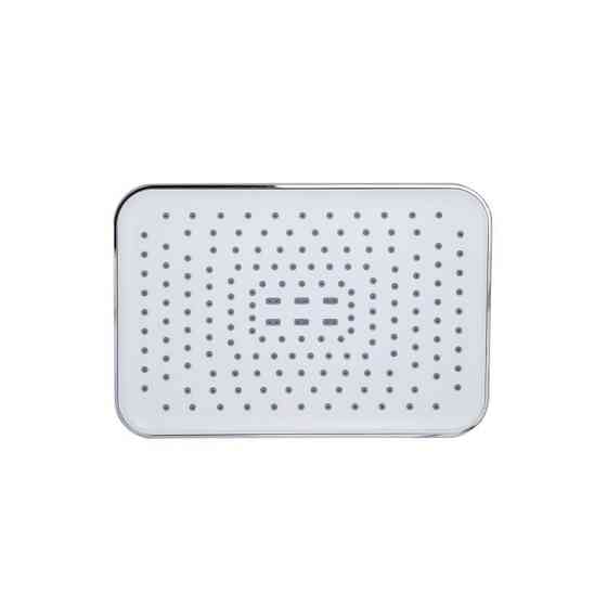 Лійка для верхнього душу Qtap Hlavova 260x180 мм прямокутна QTHLA107CRM45785 Chrome/White Київ