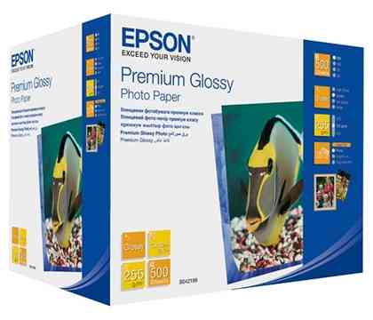 Epson Premium Glossy Photo Paper 130mm x 180mm, 500 л. (C13S042199) Киев