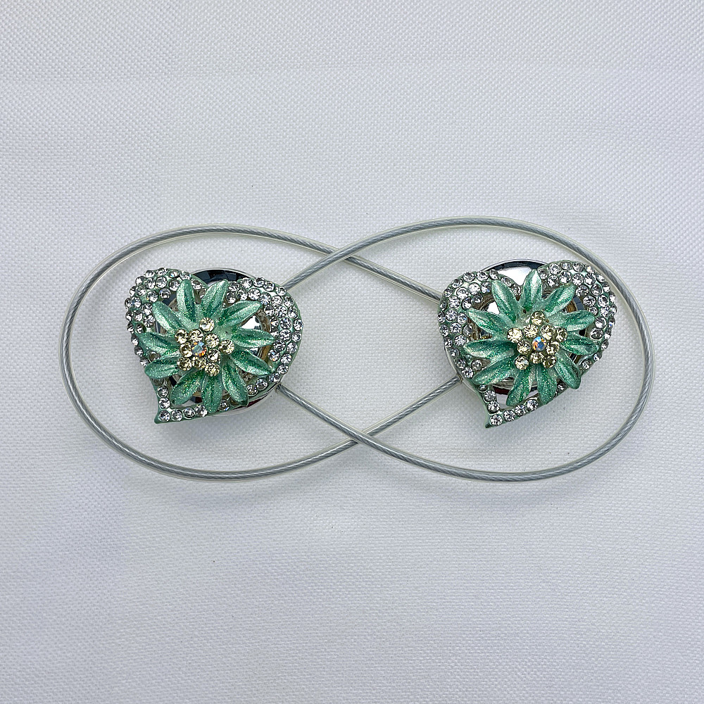 Магніти для штор та гардин "Amour" набір 2 шт М'ятний (81-211) Київ - фото 5