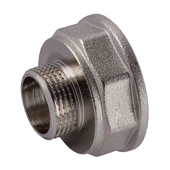 Перехідник редукційний 1 1/4″х 3/4″ВЗ нікельований восьмигранний NK643O OPTIMUM Тернопіль
