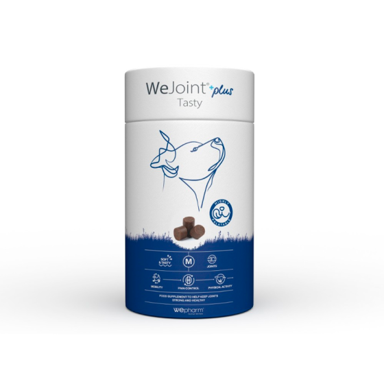 Лакомство Wepharm WeJoint Plus Tasty Medium Breeds ВиФарм ВиДжоинт Плюс Тести для защиты суставов собак средних пород, 30 пастилок Винница